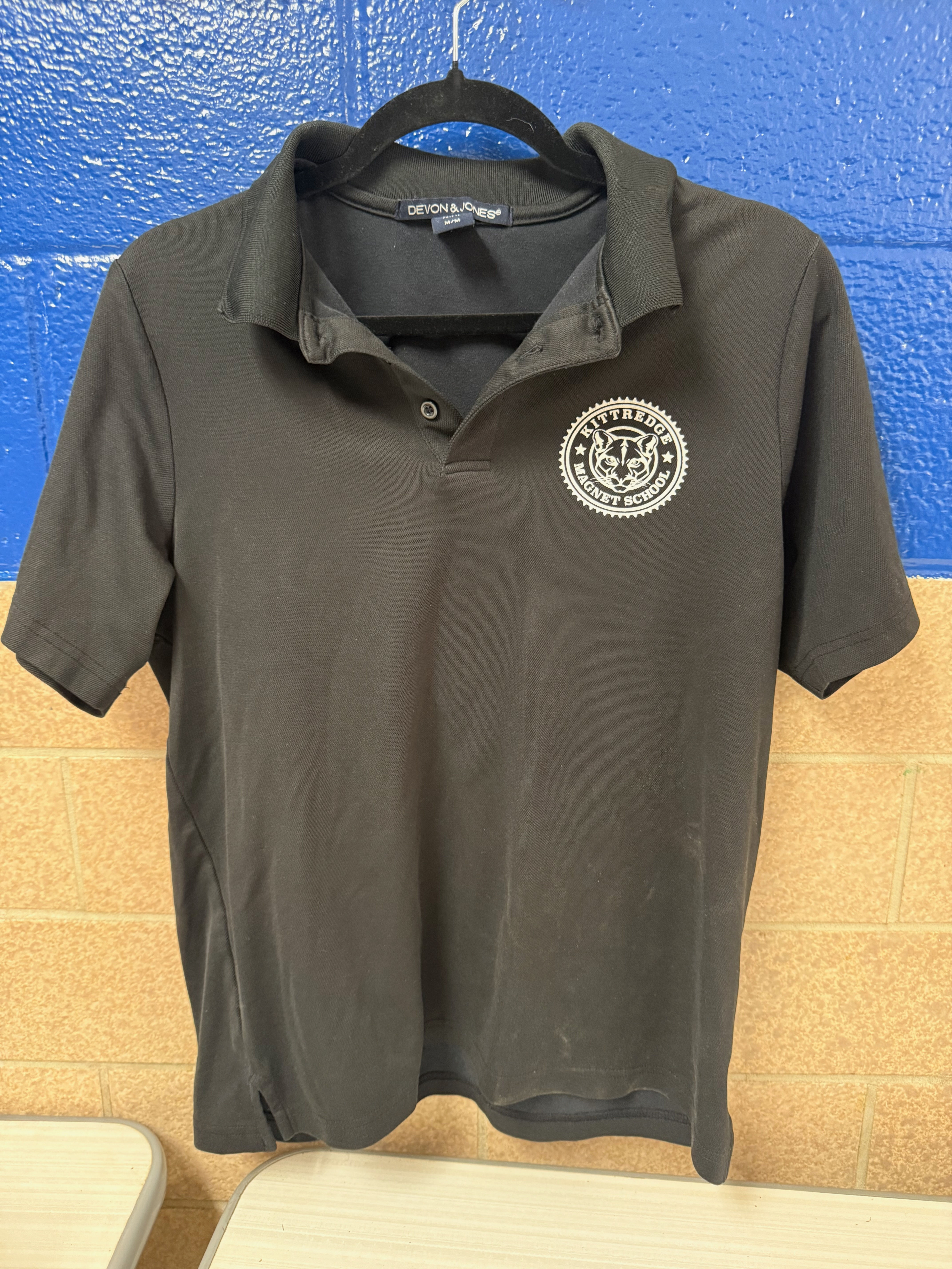 Black Kittredge Polo - Size M