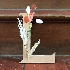 lettre L pour décoration murale découpée lors d'un atelier créatif bois près de Nancy en MEURTHE ET MOSELLE