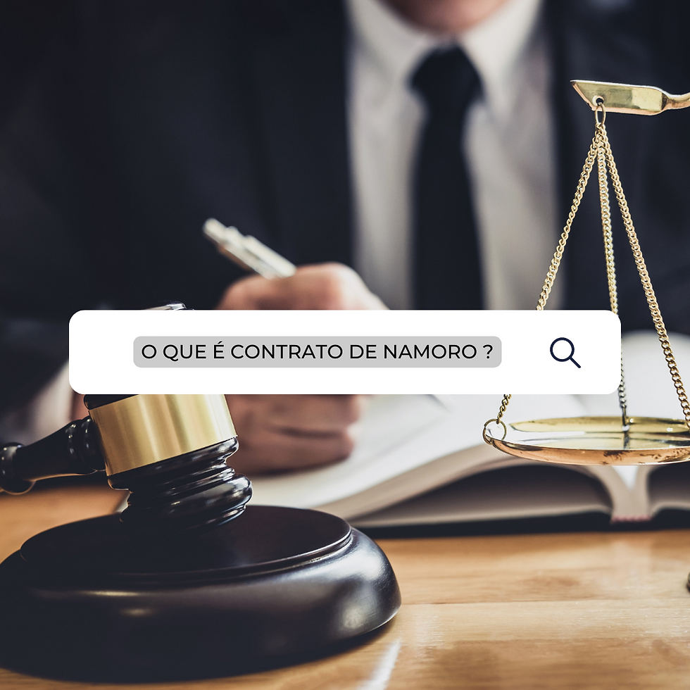 O que é o contrato de namoro? 