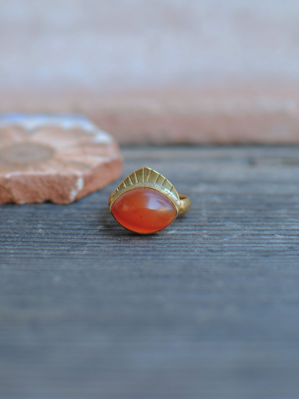 Miniaturbild: Vintage Achat Ringe