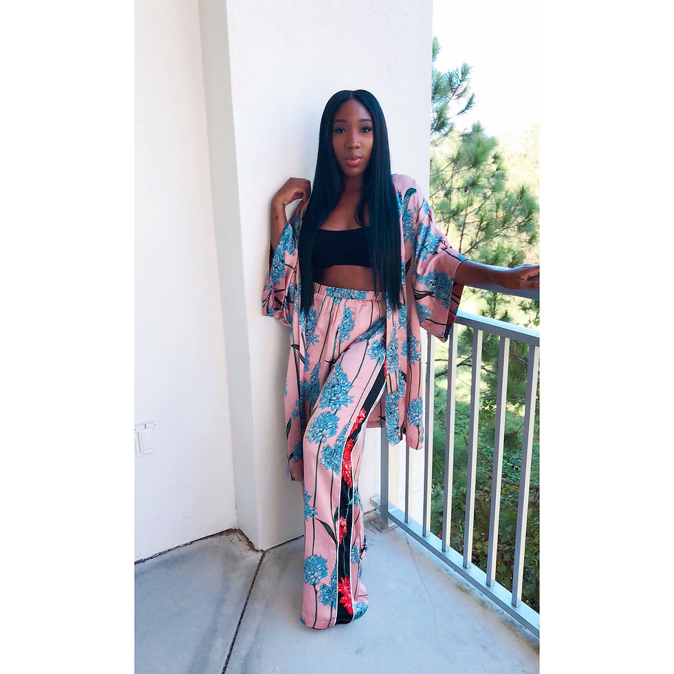 Secret Garden Kimono Set