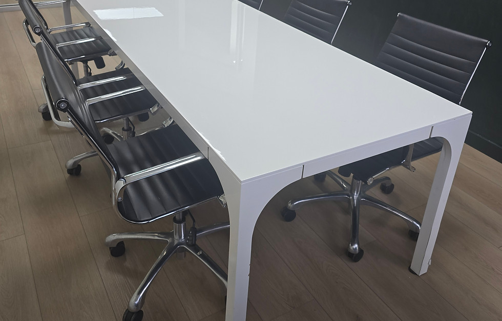 modern conference table in office located in Mission Valley San Diego