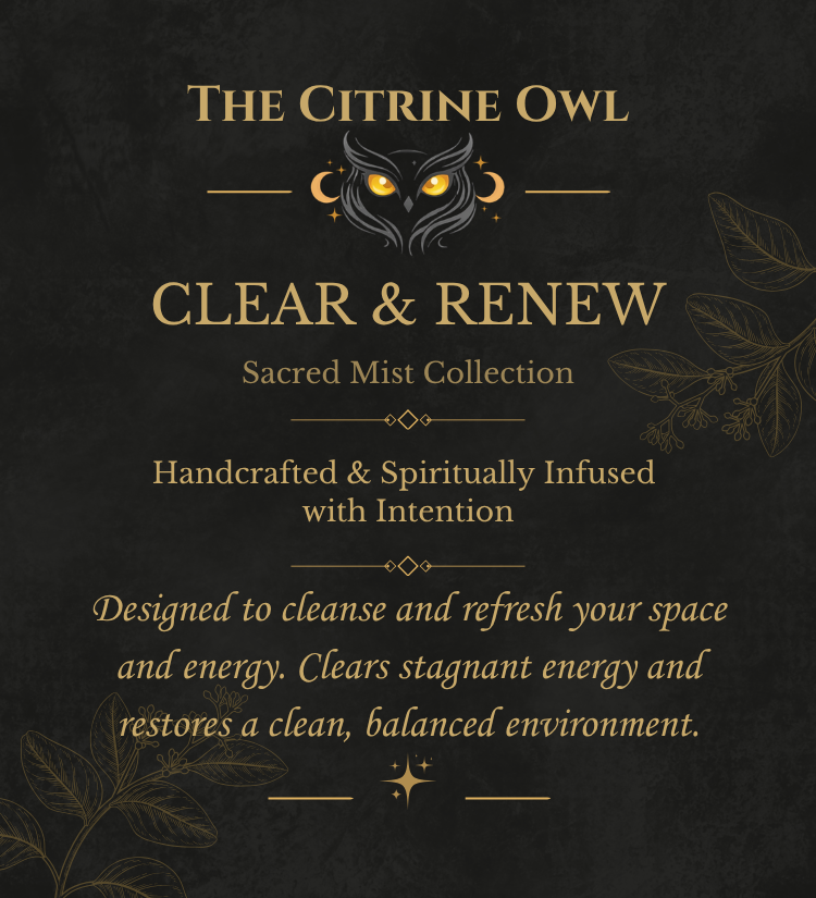 Clear & Renew Sacred Mist - 4 oz