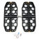 BAREFOOT PEDALS - Bike Pedals That Support The Full Length Of Your Foot - Ride Comfortably With Shoes, Sandals or Barefoot