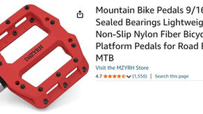 BAREFOOT PEDALS - Bike Pedals That Support The Full Length Of Your Foot - Ride Comfortably With Shoes, Sandals or Barefoot