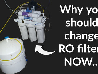 APEC RO-90 Filter Replacement after 2 years | Reverse Osmosis System RO90