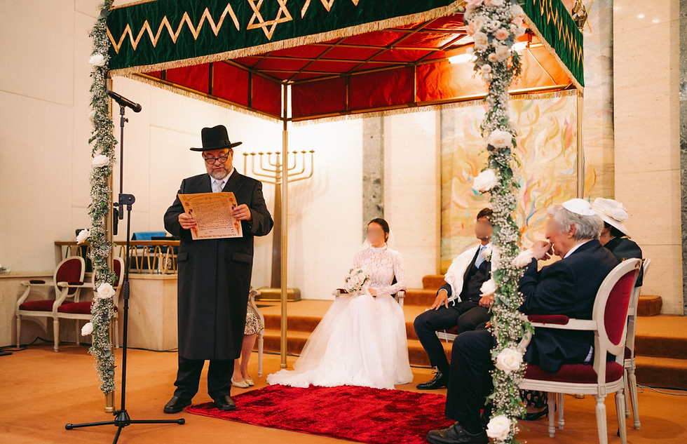 Déroulé mariage juif houppa