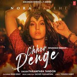 Chhor Denge Karaoke Instrumental with Lyrics - Sachet Parampara ft Nora Fatehi
