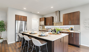 Modern Staged Kitchen