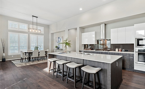 Modern Staged Kitchen