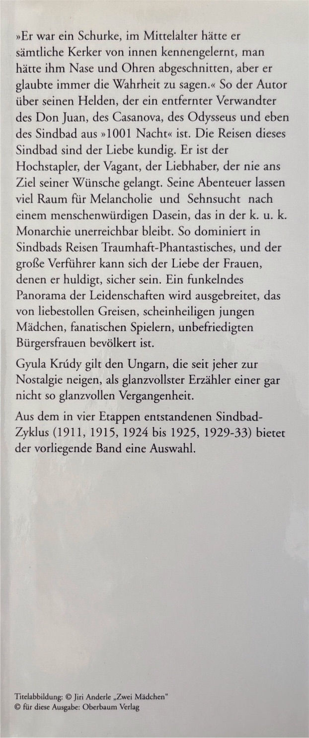 Miniaturbild: Krudy Gyula, Serenade vom durchstochnen Herzen (antiquarisch)