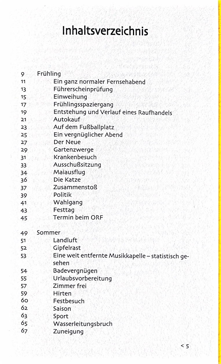 Miniaturbild: Kahn Sepp, Ein ganz normaler Fernsehabend und andere Kurzgeschichten