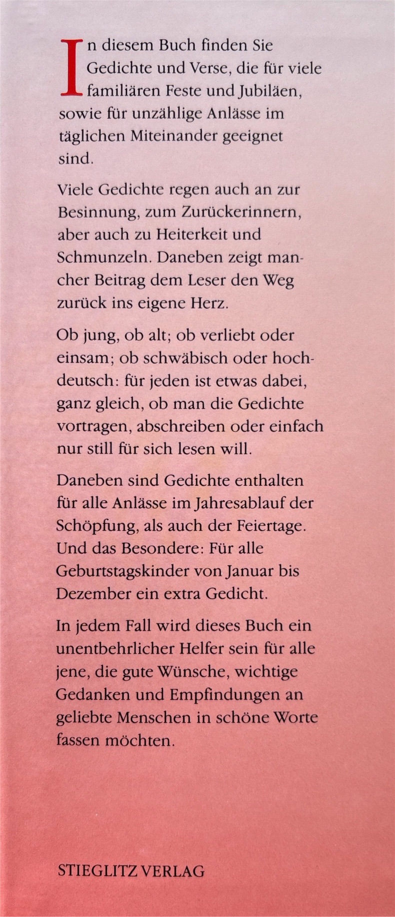 Miniaturbild: Böhler-Mueller Charlotte, Ich gratuliere