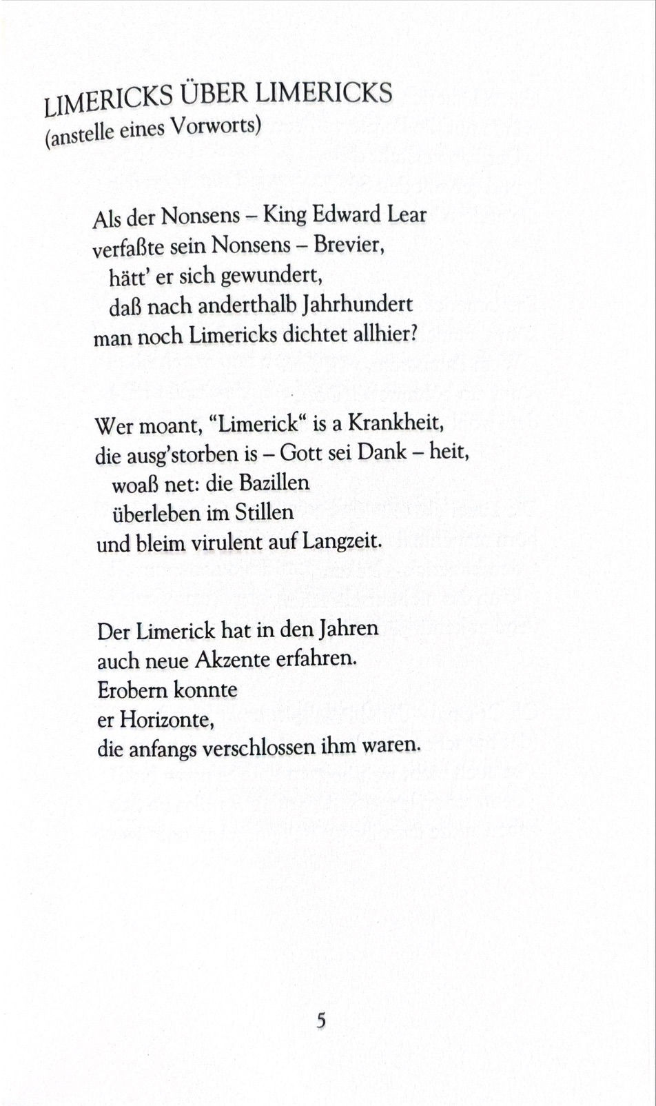 Miniaturbild: Bauer Walter A., Schmusen am Jadebusen (Limericks)