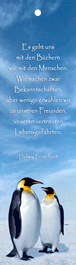 authentic BOOKMARK Lesezeichen - Kaiserpinguine