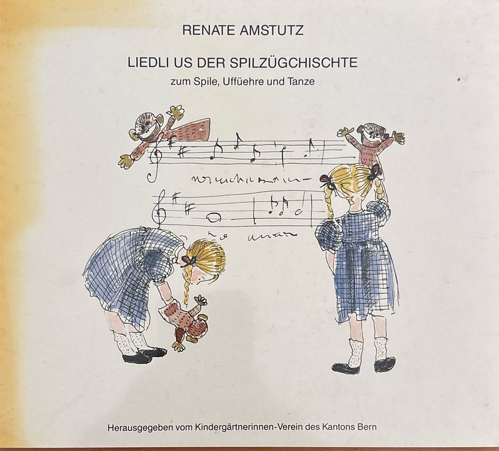 Miniaturbild: Amstutz Renate,  Liedli us der Spilzügchischte (antiquarisch)