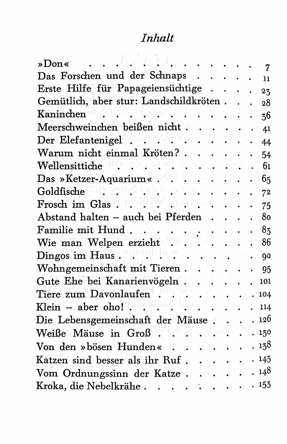 Miniaturbild: Trumler Eberhard, Meine Tiere, deine Tiere