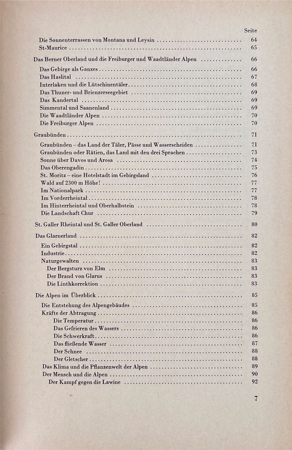 Miniaturbild: Geographie der Schweiz 1958 (antiquarisch)