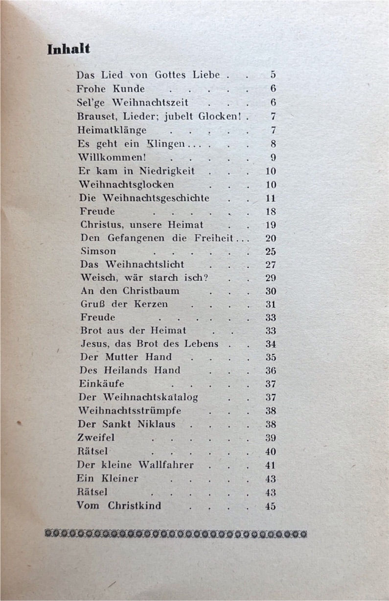 Miniaturbild: Loosli G., Weihnachtsglocken und Heimatklänge (antiquarisch)