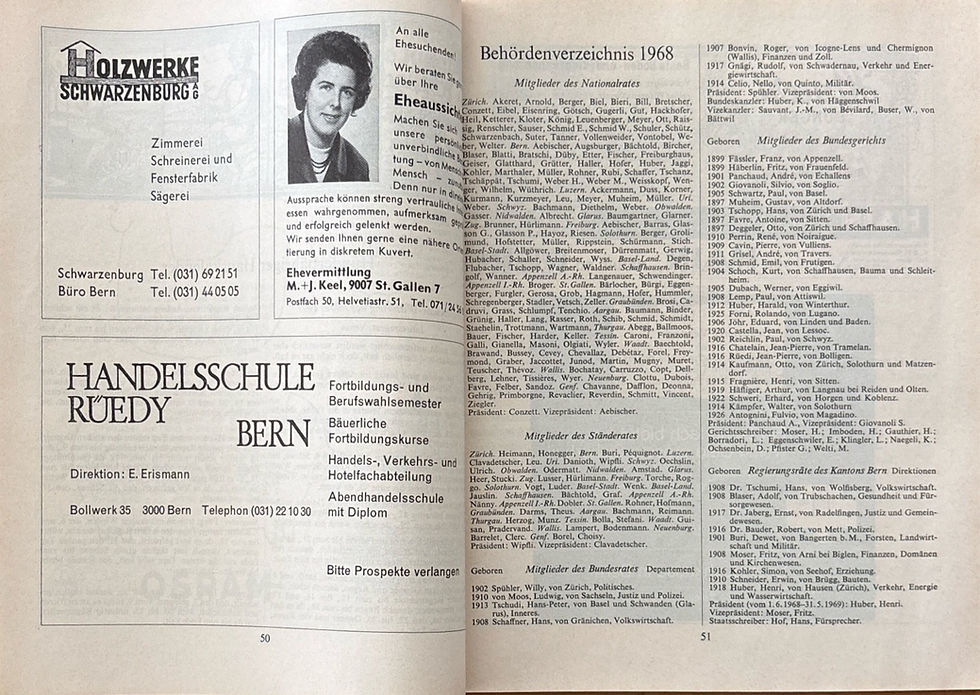 Miniaturbild: Der hinkende Bot 1969 (antiquarisch)