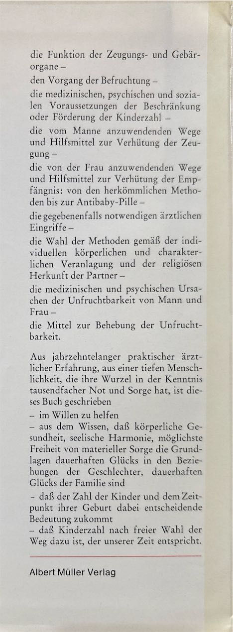 Miniaturbild: Guttmacher Alan F., Familienplanung in der Praxis