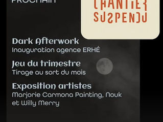 Exposition collective avec Marjorie Carmona, Mr Willy Merry et rencontre avc des membres du réseaux darklifstyle Entrepreneurs