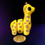 Thumbnail: giraffe next to quarter for size comparison