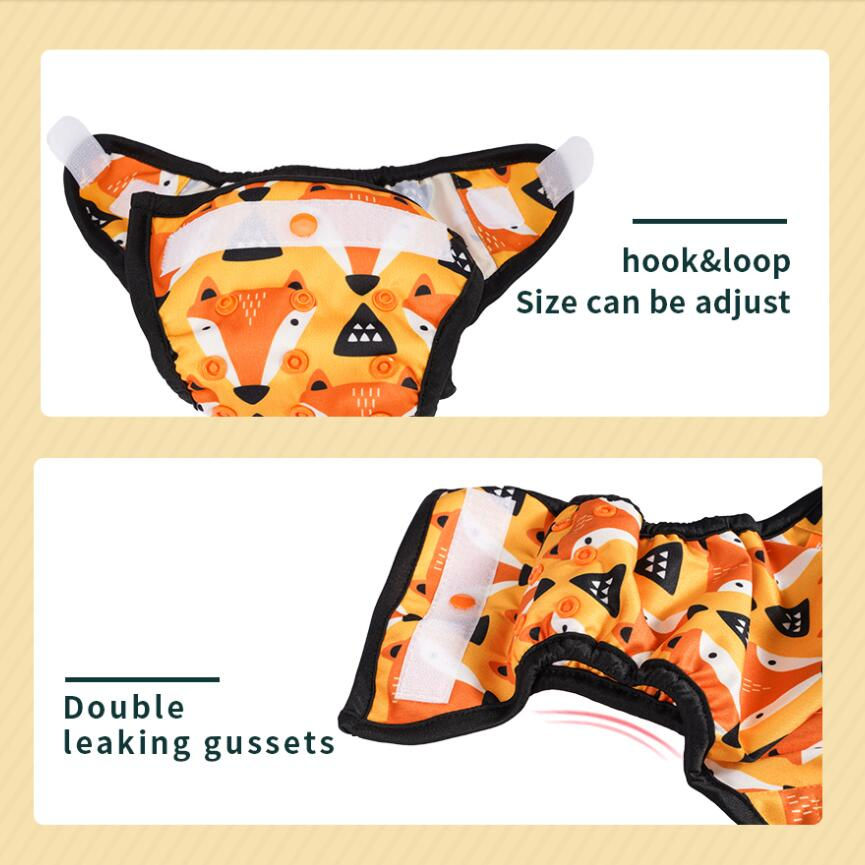 Thumbnail: Adjustable Cloth Diapers for Newborns