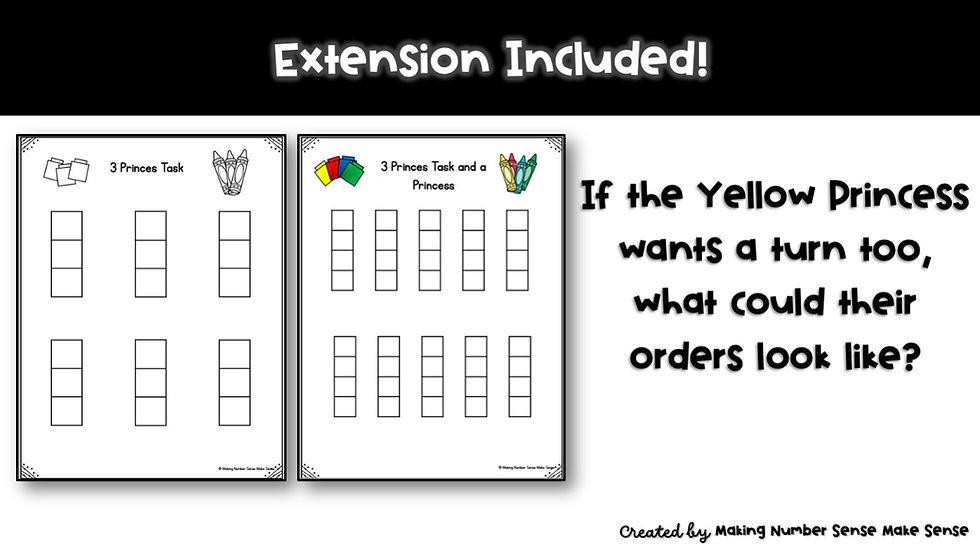 Thumbnail: Rich Math Task Combinations of Numbers - The 3 Princes - Non Curricular Task