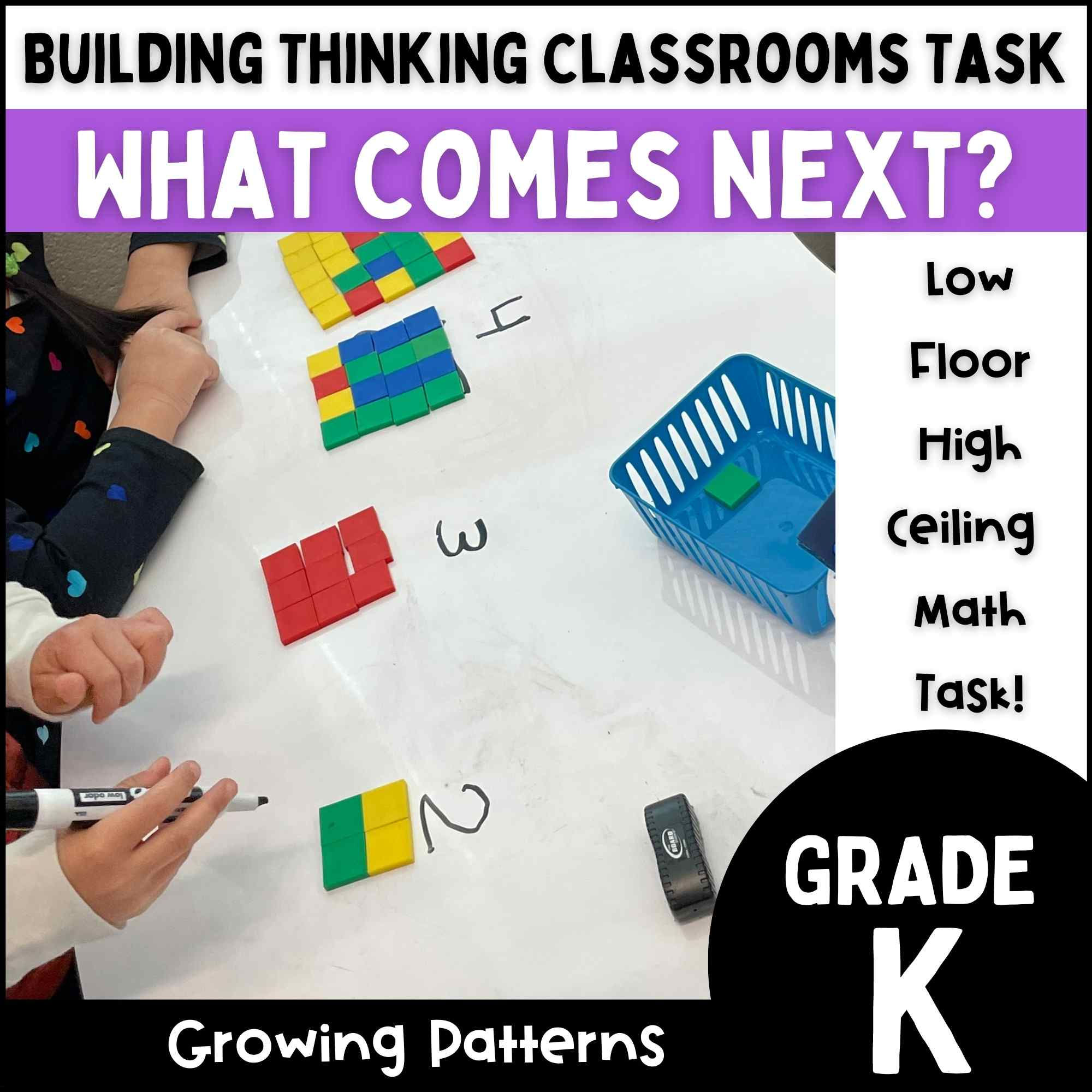 Rich Math Task Growing Patterns and Counting - What Comes Next?