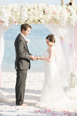 Beach ceremony