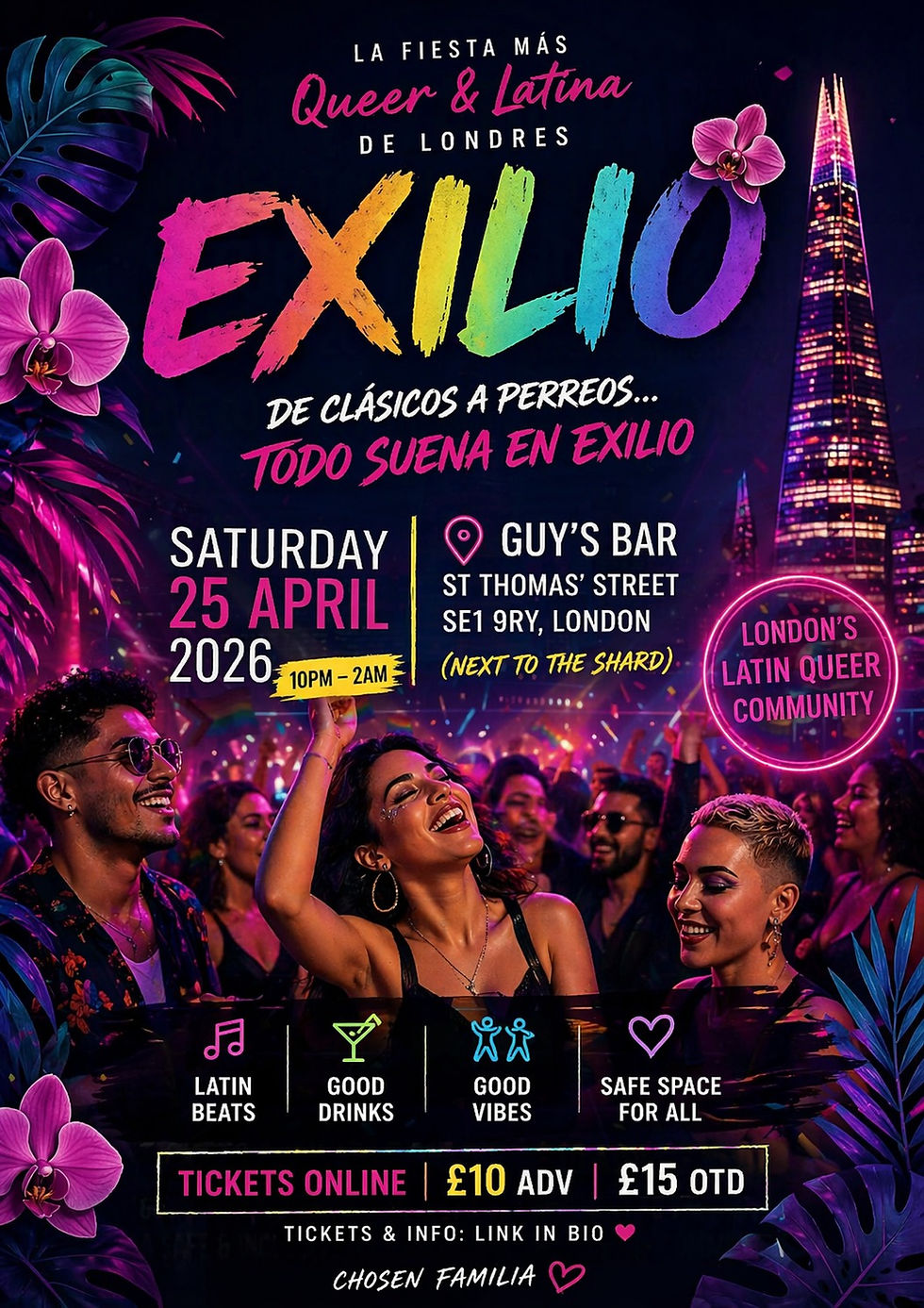 EXILIO By The Shard  April Edition