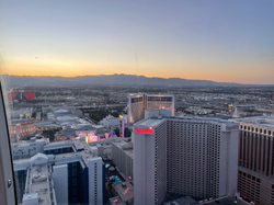 View from the High Roller