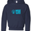 Thumbnail: Youth Hoodie Sweatshirt with Voz Horizontal Logo 6 Inch Design