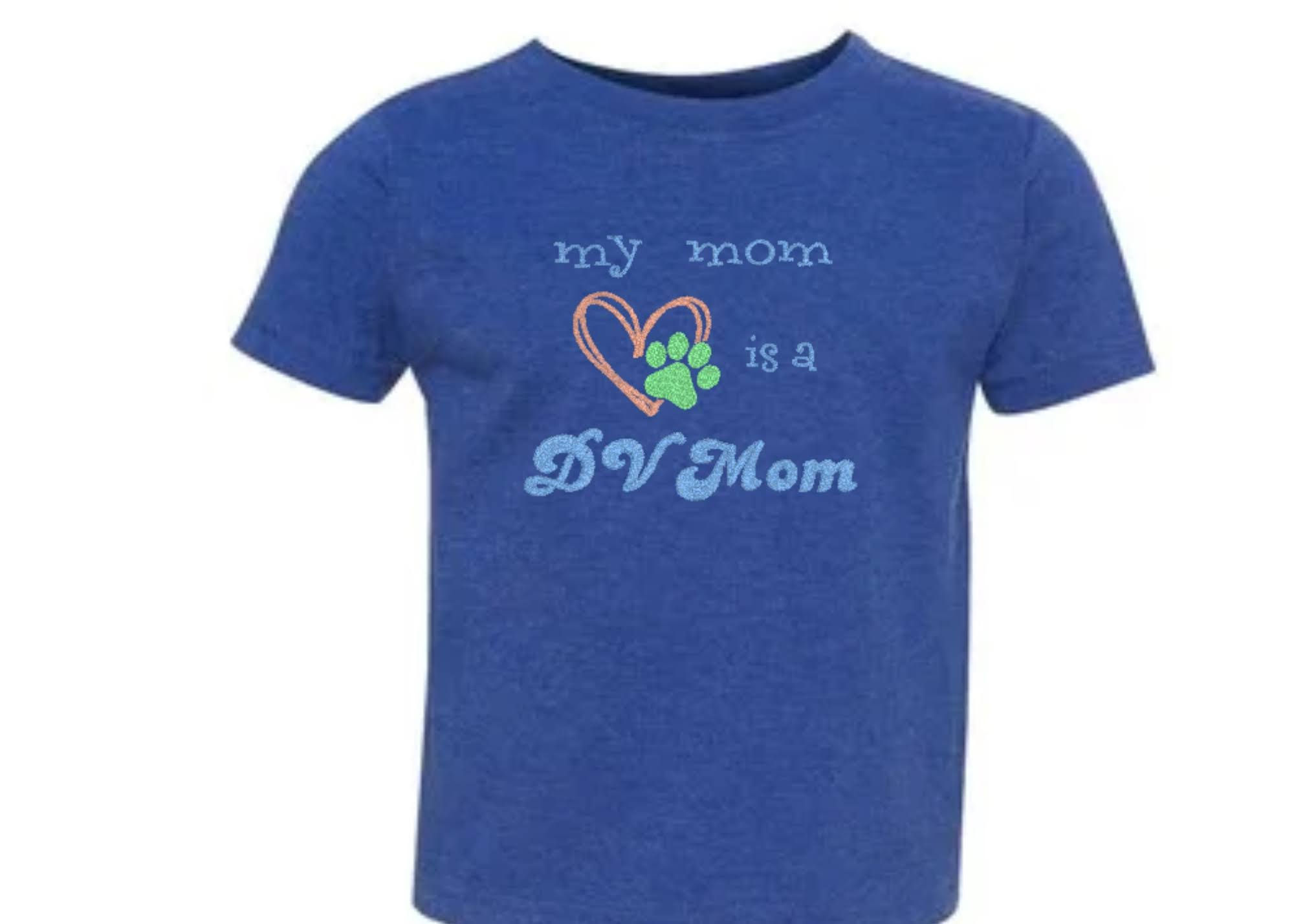 Child T-shirts My Mom is a DVMom