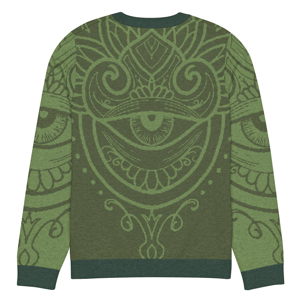 Thumbnail: Knitted crew neck sweater 