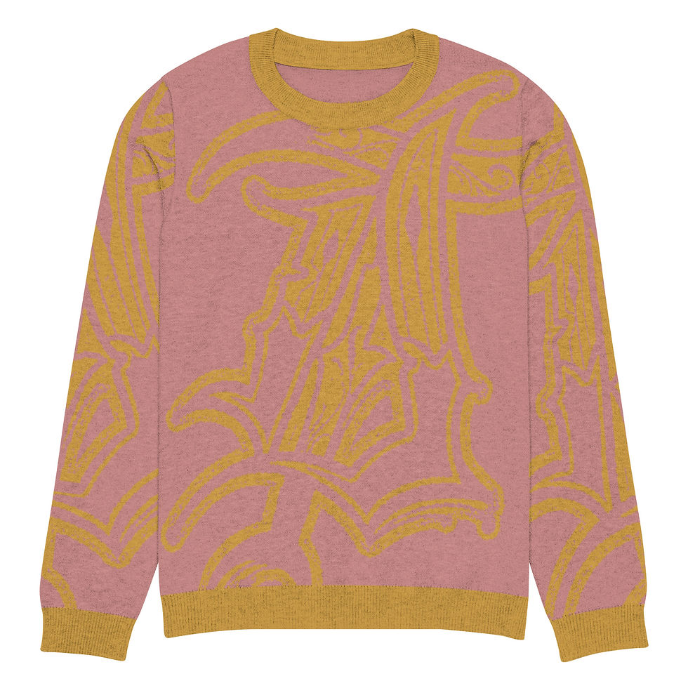 Thumbnail: Knitted crew neck sweater