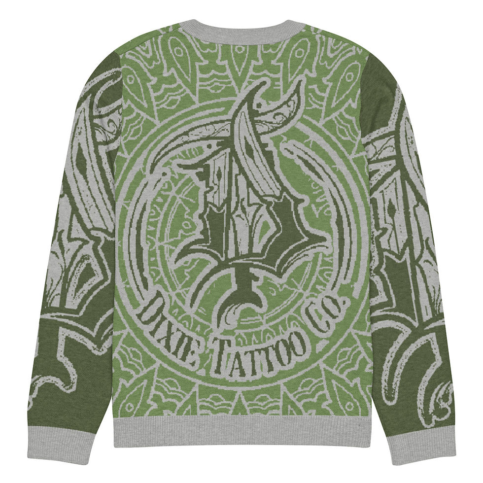 Thumbnail: Knitted crew neck sweater