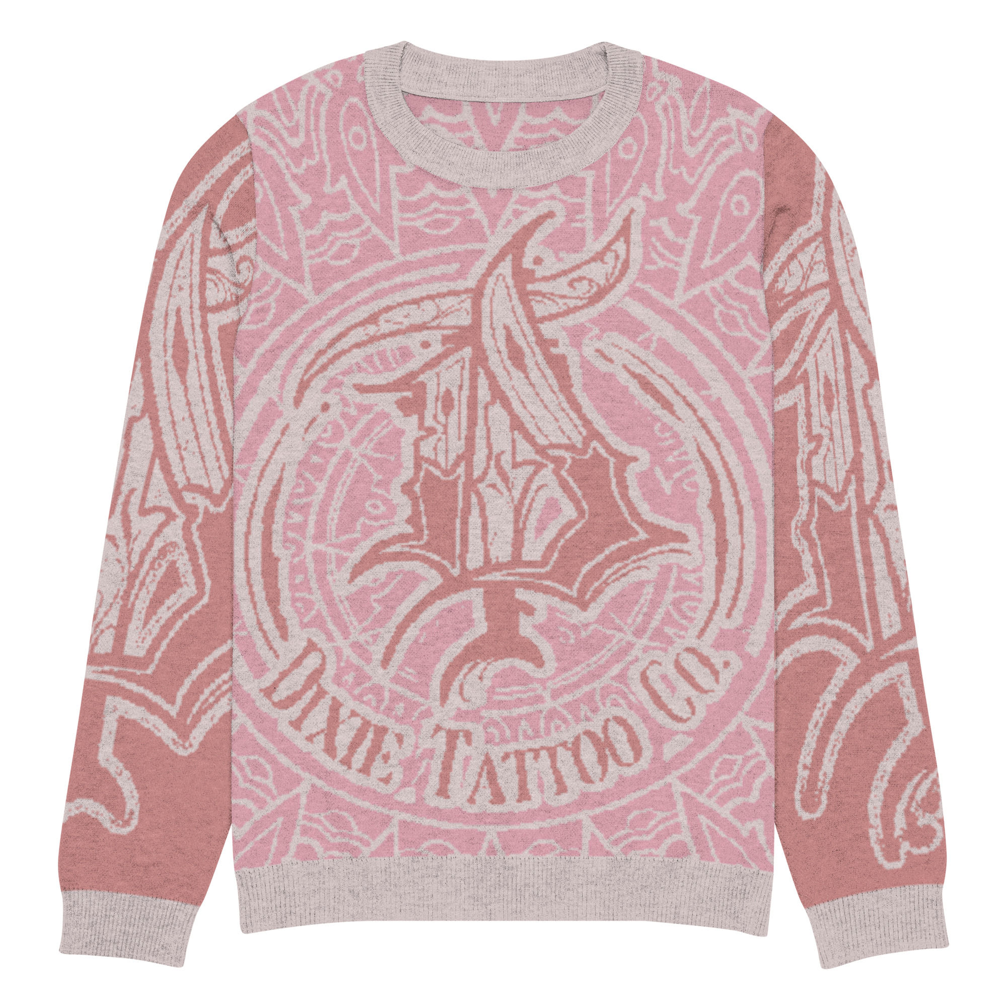 Knitted crew neck sweater 