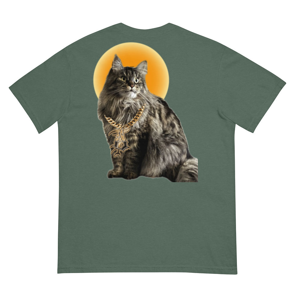 Thumbnail: Unisex garment-dyed heavyweight t-shirt