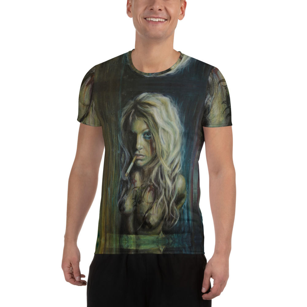 All-Over Print Men's Athletic T-shirt