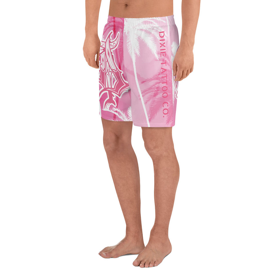 Thumbnail: All-Over Print Unisex Athletic Long Shorts