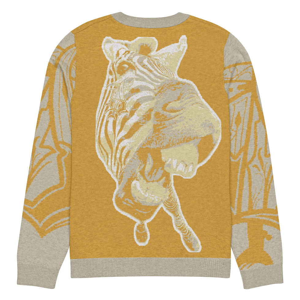 Thumbnail: Knitted crew neck sweater