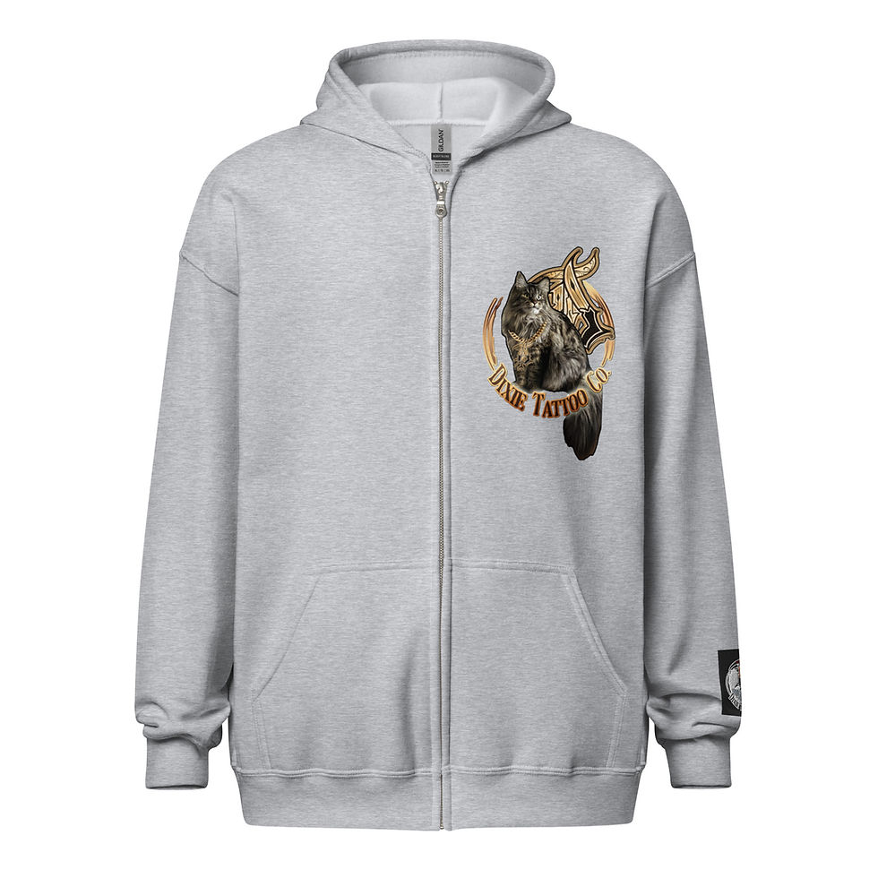 Thumbnail: Unisex heavy blend zip hoodie