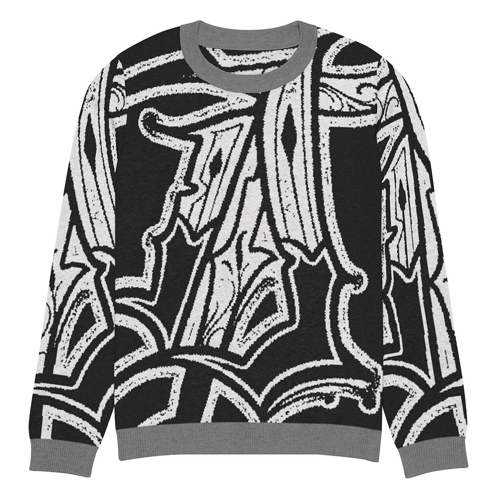 Thumbnail: Knitted crew neck sweater copy