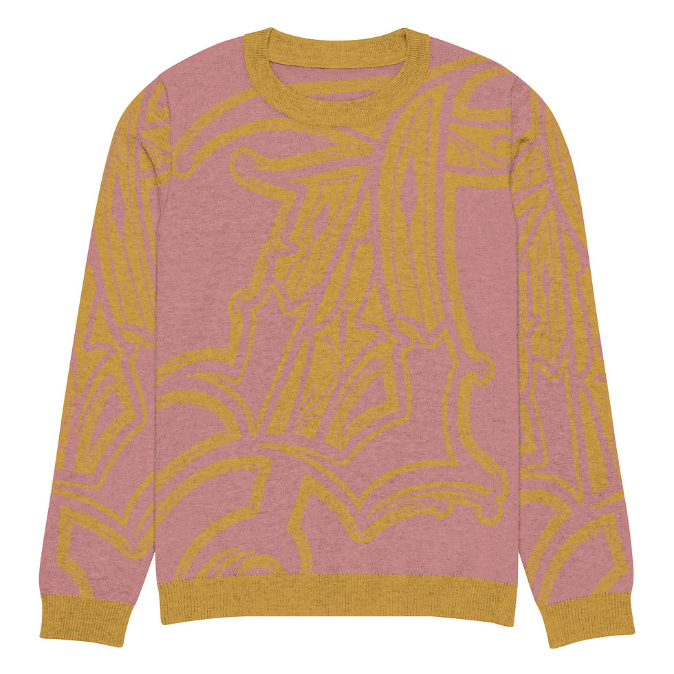 Thumbnail: Knitted crew neck sweater