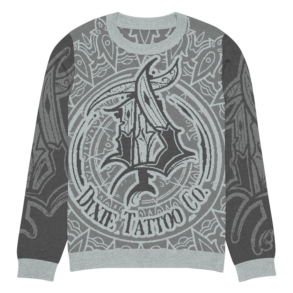Thumbnail: Knitted crew neck sweater 