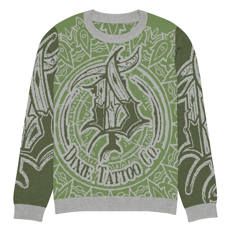 Thumbnail: Knitted crew neck sweater