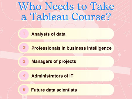 Your Passport to Proficiency in Data Visualization with the Tableau Certification Training Course