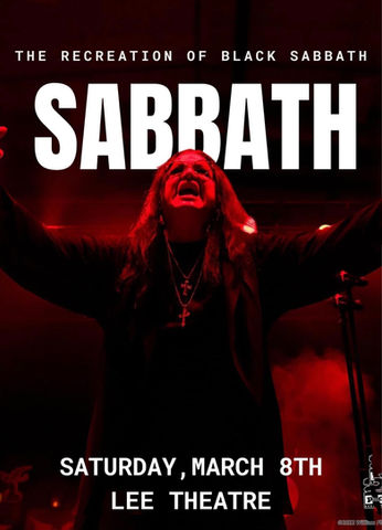 Sabbath Promotional Flyer